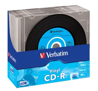 Verbatim Data Vinyl | 43426 | 10 x CD-R - 700 MB 52x
