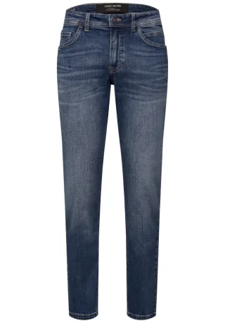 Street One - Slim Leg Jeans blau - Gr. - 32