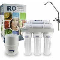 Trinkwasserladen Aquariumfilter, 5-Stufen Umkehrosmose Anlage RO5 Untertisch