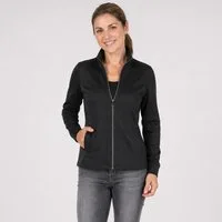 LPO Softshelljacke Abbey Outdoor glatt mit matter Struktur