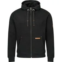 Gradnetz Sweatjacke Herren Hoody Bio Baumwolle (1-tlg) kuscheliger bequemer Tragekomfort mit Kapuze, Bio-Baumwolle
