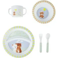 Sterntaler® Kindergeschirr-Set FAMILIE Bär (5-tlg), Polypropylen