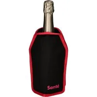Giftcompany Weinkühler Froid Kühlmanschette Santé schwarz 23,5cm