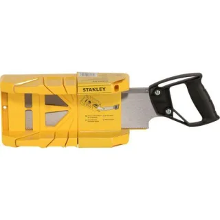 Stanley 19-800 Gehrungslade Kunststoff mit Rückensäge
