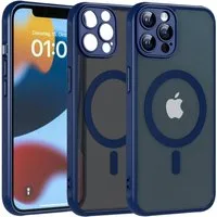 CoolGadget Handyhülle für Apple iPhone 12 Pro 6,1 Zoll, Kamera Schutz Hülle Silikon Hard Case Schutzhülle für Magsafe Zubehör