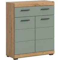 furnling Unterschrank Scott 1 Schublade, 2 Türen, Badkommode, Badschrank, Badmöbel, 74 cm breit