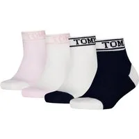 Tommy Hilfiger Kurzsocken TH KIDS QUARTER 4P SPORT TOMMY ECOM (4 Paar)