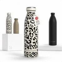 LARS NYSØM Thermoflasche Ren, Isolierflasche mit Vakuum Isolierung: 12h heiß / 24h kühl