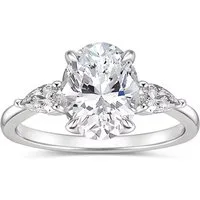 ROUGEMONT Verlobungsring Funkelnder Extravaganter Damen Ring Verlobungsring 925 Silber, Echtschmuck