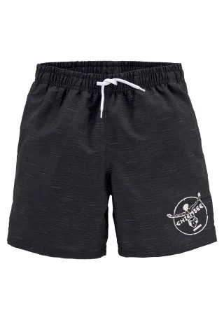 Chiemsee Badeshorts "Melange Kids" mit Logoprint