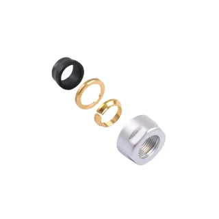 Terma Adapter auf Kupfer CYLINDER GW 24-19-Ø15 , TGAST003, Silber TGAST003