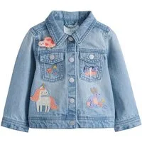 Next Kurzjacke Westernjacke mit Einhornstickerei (1-St)