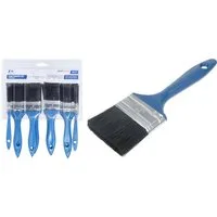 Koopman Malpinsel Pinsel Lack Set 10 Teile Blau 12- 50 MM Kunststoff Haare, (Set, 10 St., Packung), 10tlg, Farbpinsel, Malerpinsel, div. Größen, Kunststoffborsten