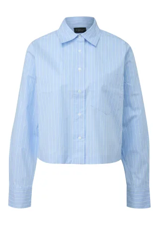 s.Oliver BLACK LABEL - Bluse blau - Gr. - 44