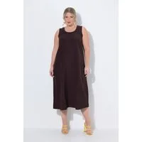 MIAMODA Jerseykleid Kleid Leinenmix A-Linie