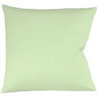 fleuresse Kissenbezug Colours Mako Satin, 100% Baumwolle, mit Reißverschluss, (2 Stück), Mako Satin, glänzend, glatt, Premium Qualität