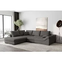 99rooms Ecksofa Terra, Sofa, L-Form, Inkl. 5 Rückenkissen, mit Rundumbezug, Wellenfederung