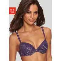 LASCANA Push-up-BH Mirabel mit zarter, blumiger Stickereispitze, sexy Dessous