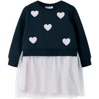 Name It Minikleid NMFBIANJA SWEAT DRESS BRU