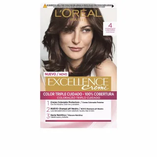 Excellence Creme-farbstoff #4-braun 192 ml