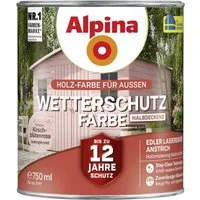 Alpina Holzschutzlasur Alpina Wetterschutzfarbe halbdeckend 0,75 L