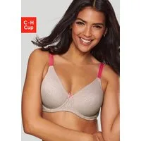 Nuance by Lascana Minimizer-BH mit Bügel aus Jacquard und weichem Trikot, auch für große Größen