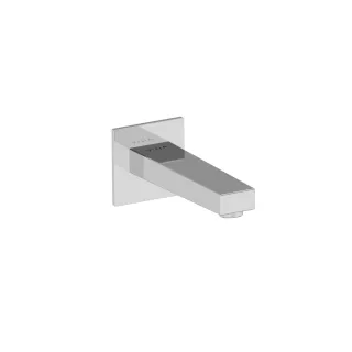 VitrA Minimax Square Wanneneinlauf Ausladung Auslauf 17 cm Aufputzmontage Chrom,A43598EXP A43598EXP