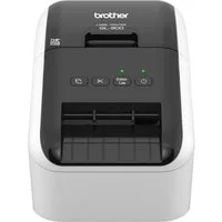 Brother Etikettendrucker QL800ZG1 Etikettendrucker, (Rot-Schwarz-Druck)