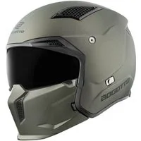 Bogotto Motorradhelm Radic 22.06 Helm, herausnehmbares Innenfutter,integriertes Sonnenvisier