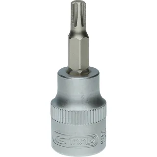 KS Tools 3/8" Bit-Stecknuss für RIBE®-Schrauben, Länge 48 mm - 917.3922