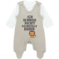 TupTam Strampler TupTam Unisex Baby Strampler Set Spruch Mamas & Papas Schatz