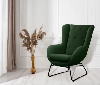 Sessel Designersessel ARTEMIS in Stoff Kronos Forest