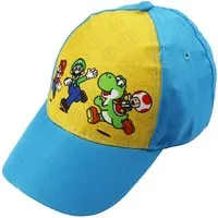 Super Mario Baseball Cap Super Mario Yoshi Luigi Kinder Basecap Gr. 52 bis 54