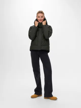 VERO MODA - VMGRETAKYLIE SHORT COATED JACKET NOOS Peat - Gr. - L