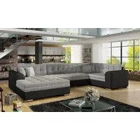 Möbel für Dich Ecksofa Ecksofa Damario in U Form, mit Schlaffunktion