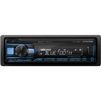 ALPINE UTE-200BT Bluetooth USB/MP3 1-DIN Autoradio Autoradio (RDS, AM/FM Radio, Animiertes Display, Freisprecheinrichtung, 1 DIN)