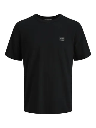 JACK&JONES - JJCLEVELAND TEE SS CREW NECK SN JNR Black - Gr. - 152