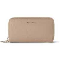 Lazarotti Geldbörse Bologna Leather XL Double Zip-Around Geldbörse RFID Leder 20 cm