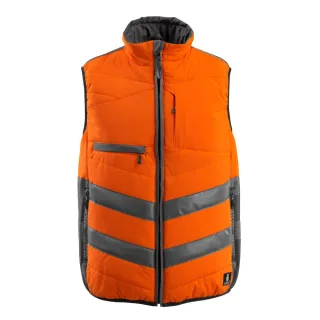 MASCOT Grimsby Winterweste Hi-vis Orange / Dunkelanthrazit XL - 15565-249-1418-XL