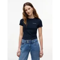 Tommy Jeans T-Shirt TJW SLIM ESS LOGO 1 SS TEE EXT Baumwolle, slim fit