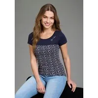 KangaROOS T-Shirt Kurzarm, sehr figurbetonte Passform, aus Baumwolle