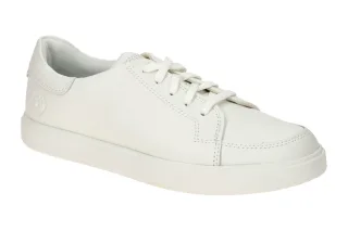 Timberland 0A6BVJ EM2 Emerson Street Herren Sneakers Wei? Full Grain Leder