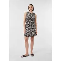 comma Minirock Rock Kurzer Rock aus Viskosemix mit All-over-Print