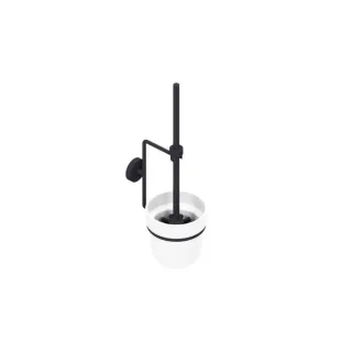 Giese Gifix Uno Toilettenbürstengarnitur 33073-14 Wandmodell, schwarz matt