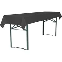 TexDeko Tischdecke universale Biertischdecke für Bierzeltgarnituren/Festzeltgarnituren (1-tlg), waschbar & wiederverwendbar (Farbe & Größe: nach Wahl)