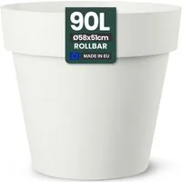 Kreher Pflanzkübel Rollbarer XXL Pflanzkübel "LIKE" Ø 58 cm in verschiedenen Farben (1 St)