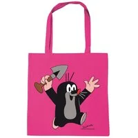 LOGOSHIRT Henkeltasche Baumwolltasche Der kleine Maulwurf, mit coolem Druckmotiv
