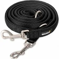Rudelkönig Hundeleine Gepolsterte Hundeleine Bella, Verstellbare Führleine 2,30m, Nylon, Neopren (1-tlg), Für alle Hundegrößen