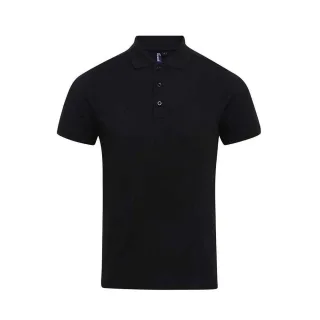 Premier Herren Coolchecker Plus Pique Polo T-Shirt (Schwarz)