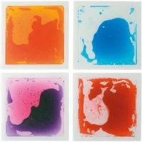 EDUPLAY Lernspielzeug Faszinationspads, 20 x 20 cm (4-St)